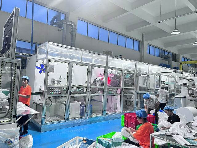 Applications of Infant Diaper Production Line